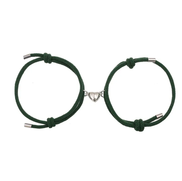 Matching Couple Bracelets GREEN-GREEN – Embrace Growth and Harmony - Image 4