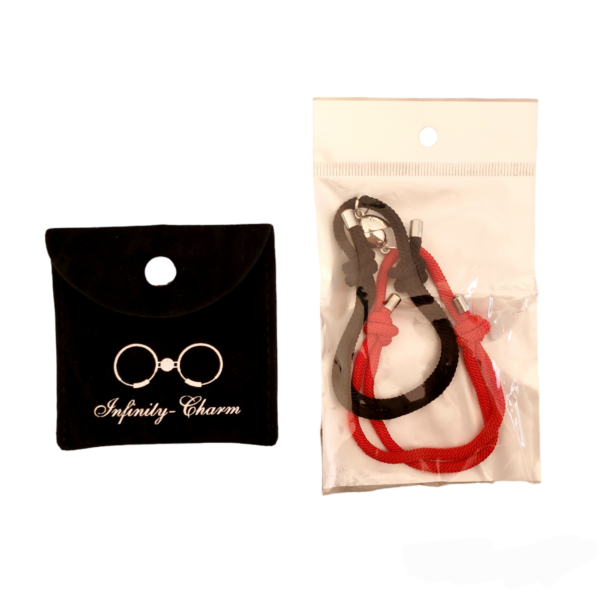 Magnetic Heart Bracelets RED-BLACK – Ignite Passion and Connection - Image 4